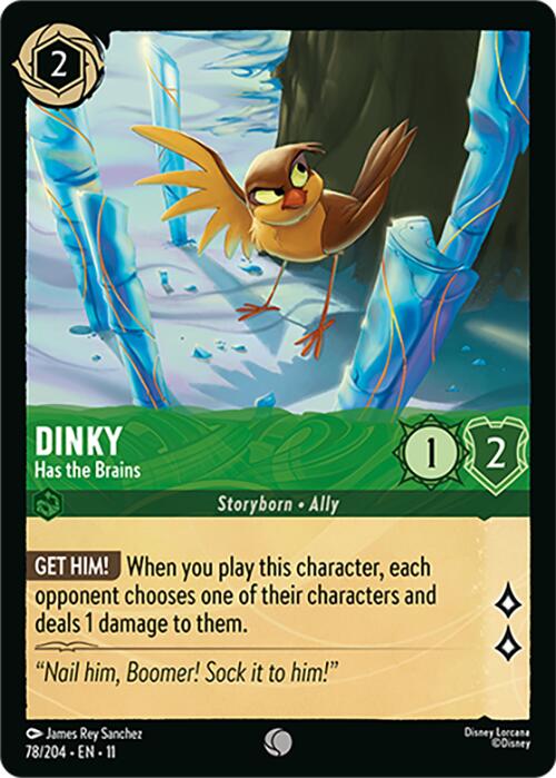 Dinky - Has the Brains
