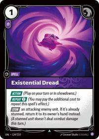 Existential Dread