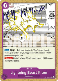 Lightning Beast Kitten