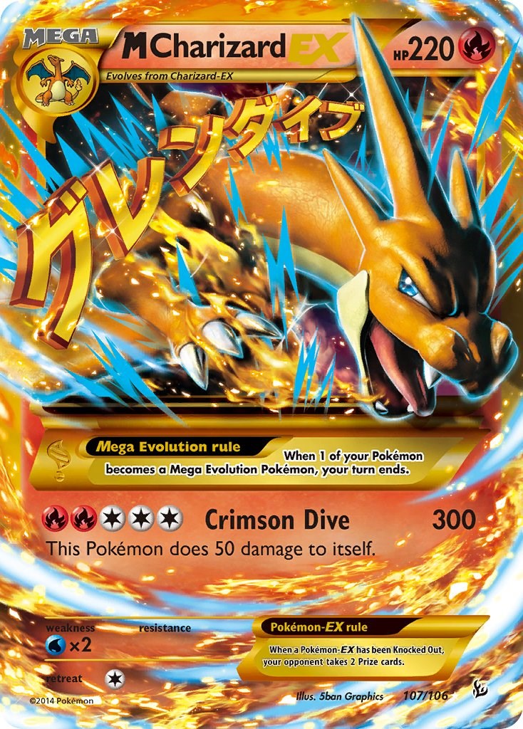 M Charizard EX (Y)
