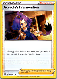Acerola's Premonition