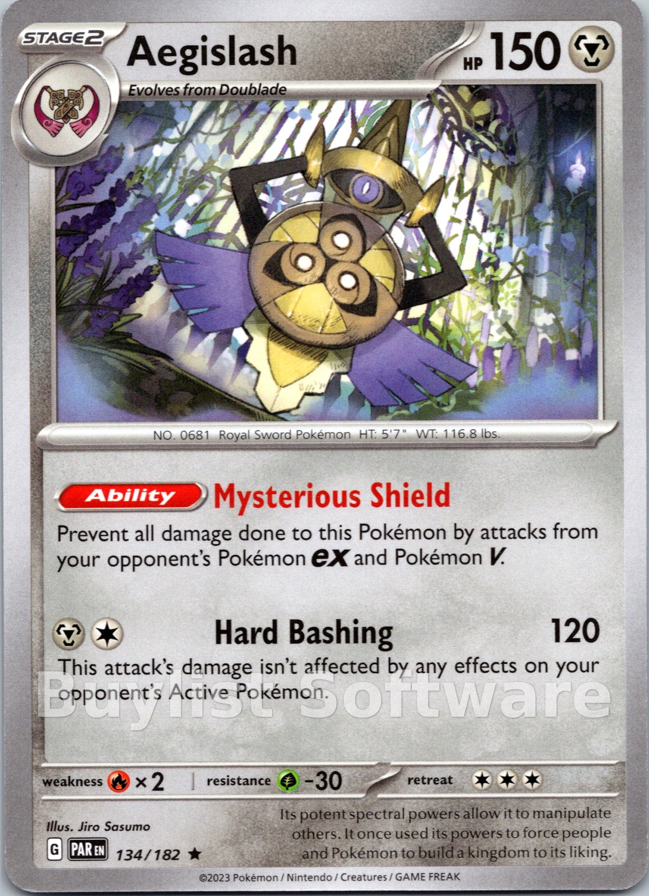 Aegislash (Non-Holo)