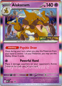 Alakazam (Mega Evolution Stamped)