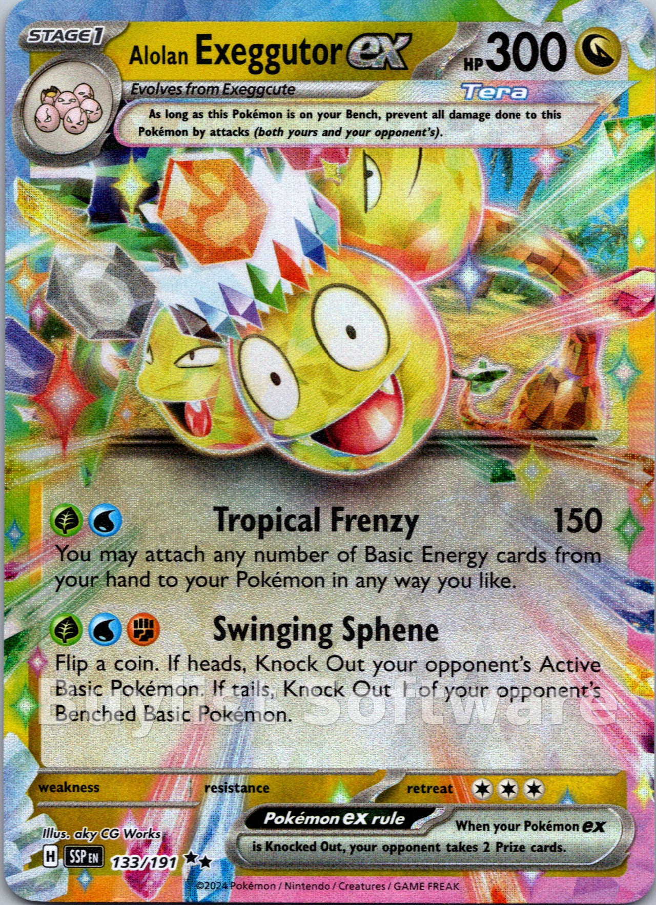 Alolan Exeggutor ex