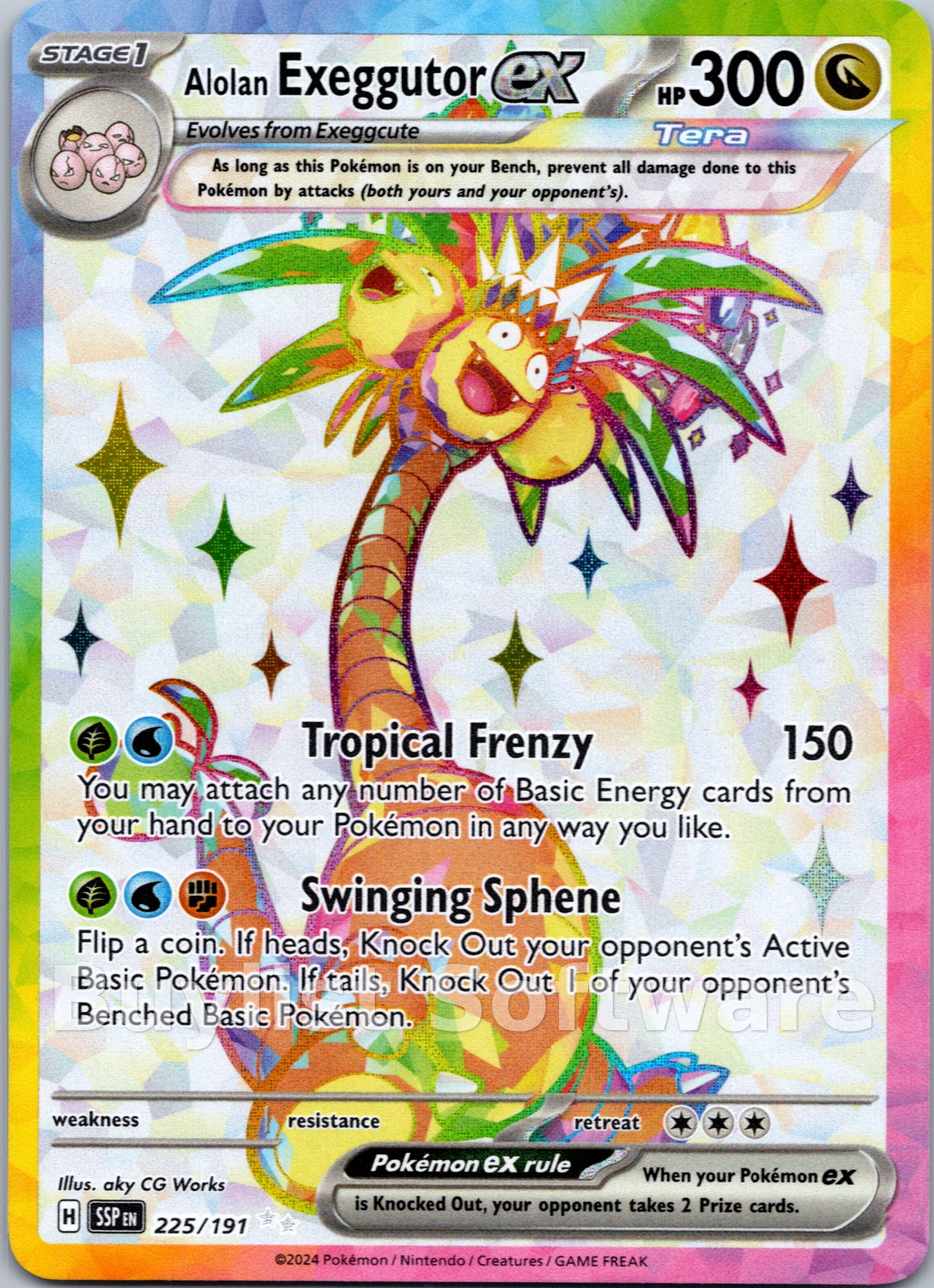 Alolan Exeggutor ex