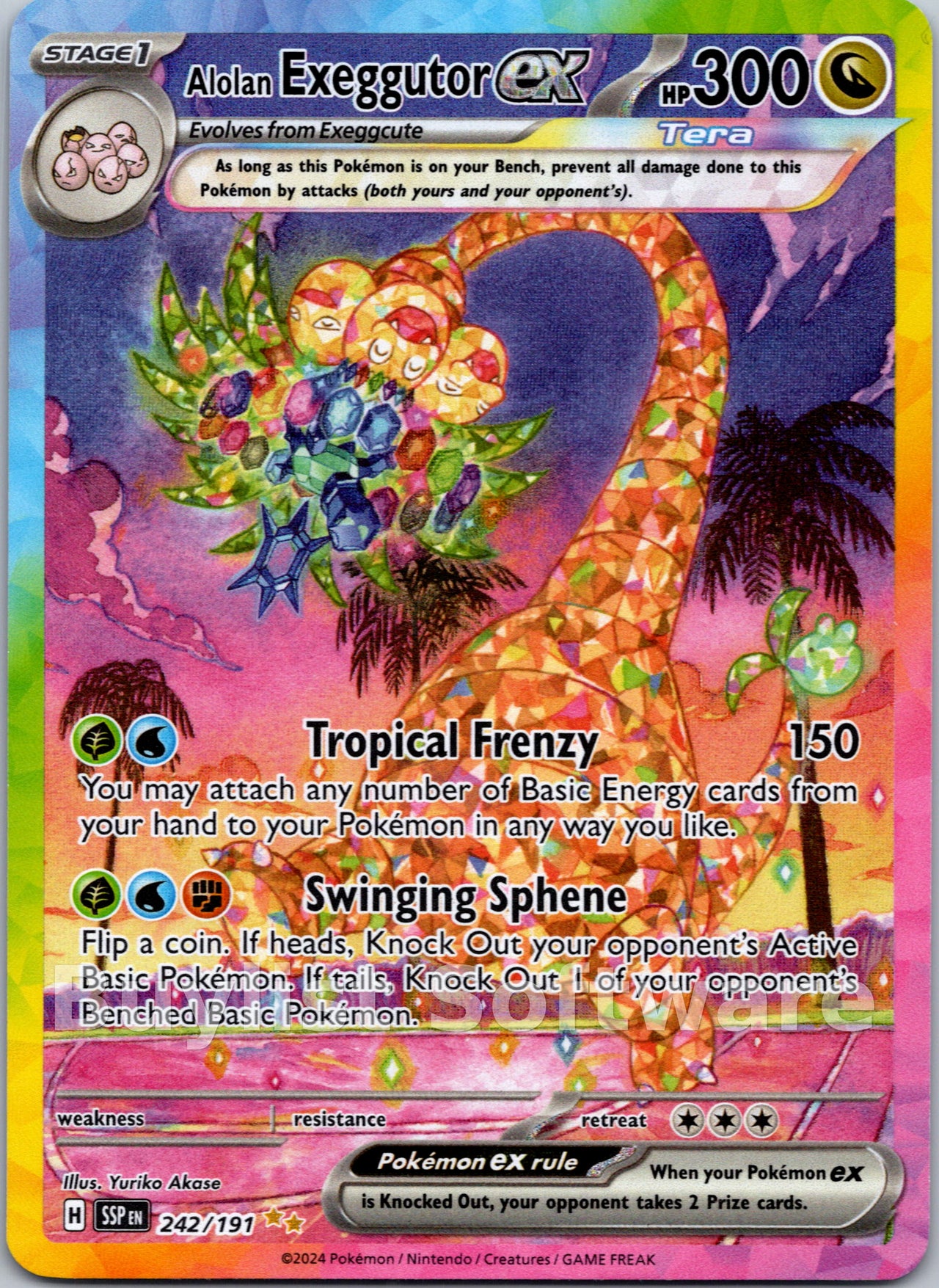 Alolan Exeggutor ex