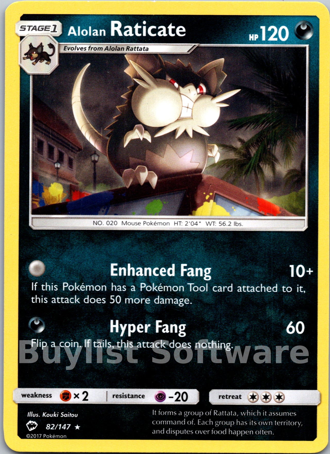 Alolan Raticate