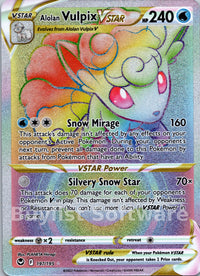 Alolan Vulpix VSTAR