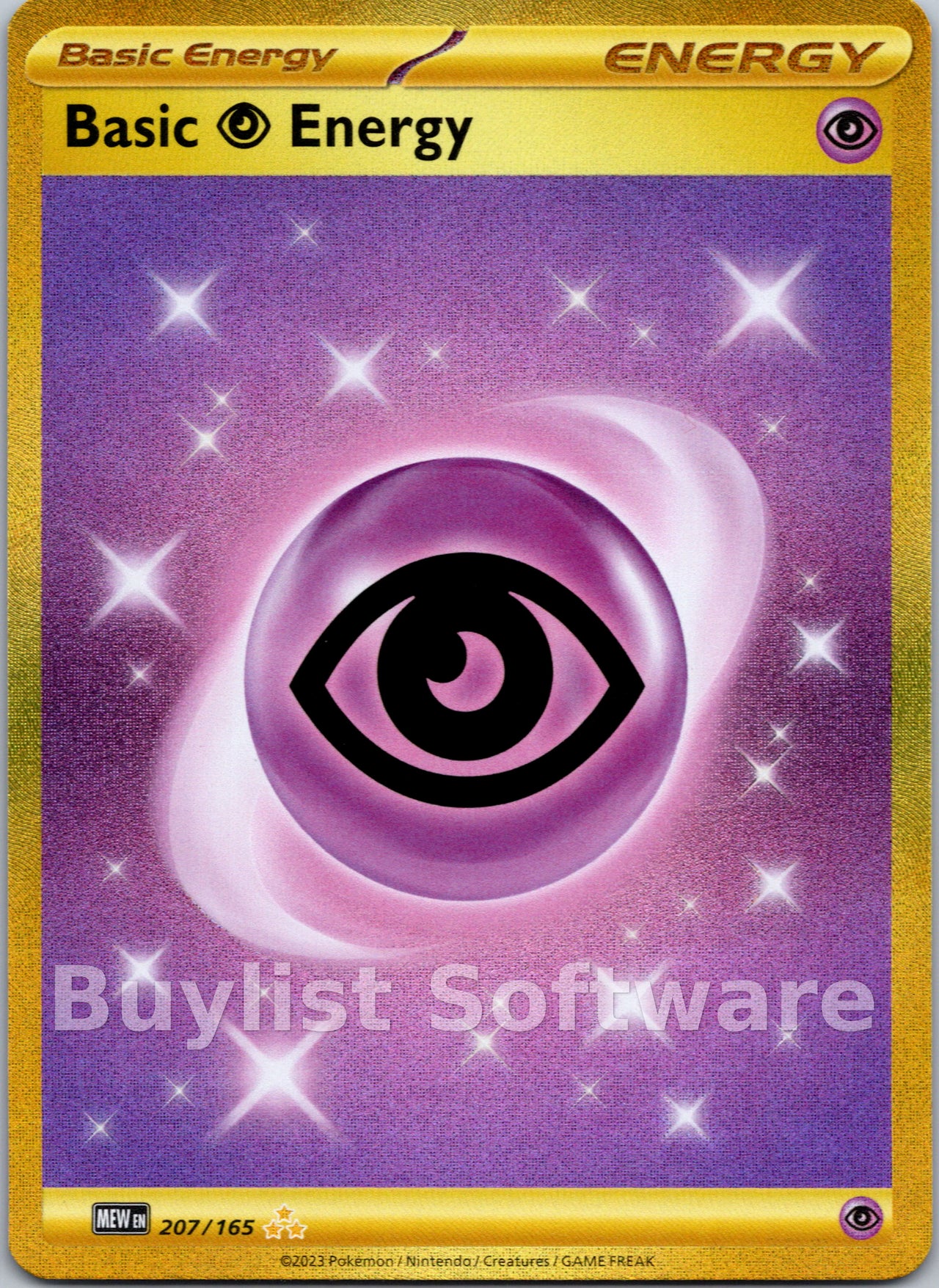 Basic Psychic Energy