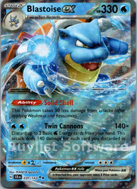 Blastoise ex