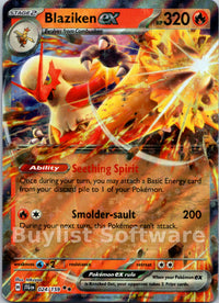 Blaziken ex