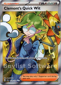 Clemont's Quick Wit