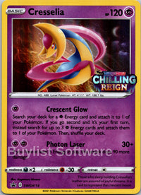 Cresselia (Sword & Shield Promo Cards Stamped)