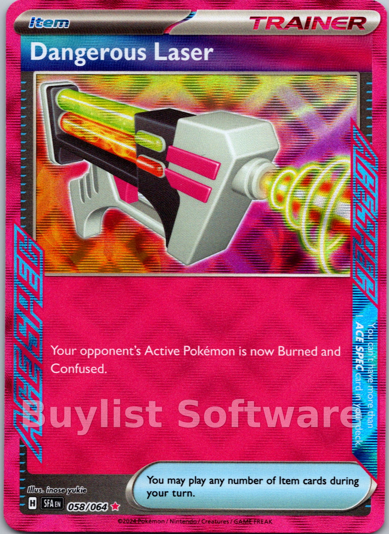 Dangerous Laser