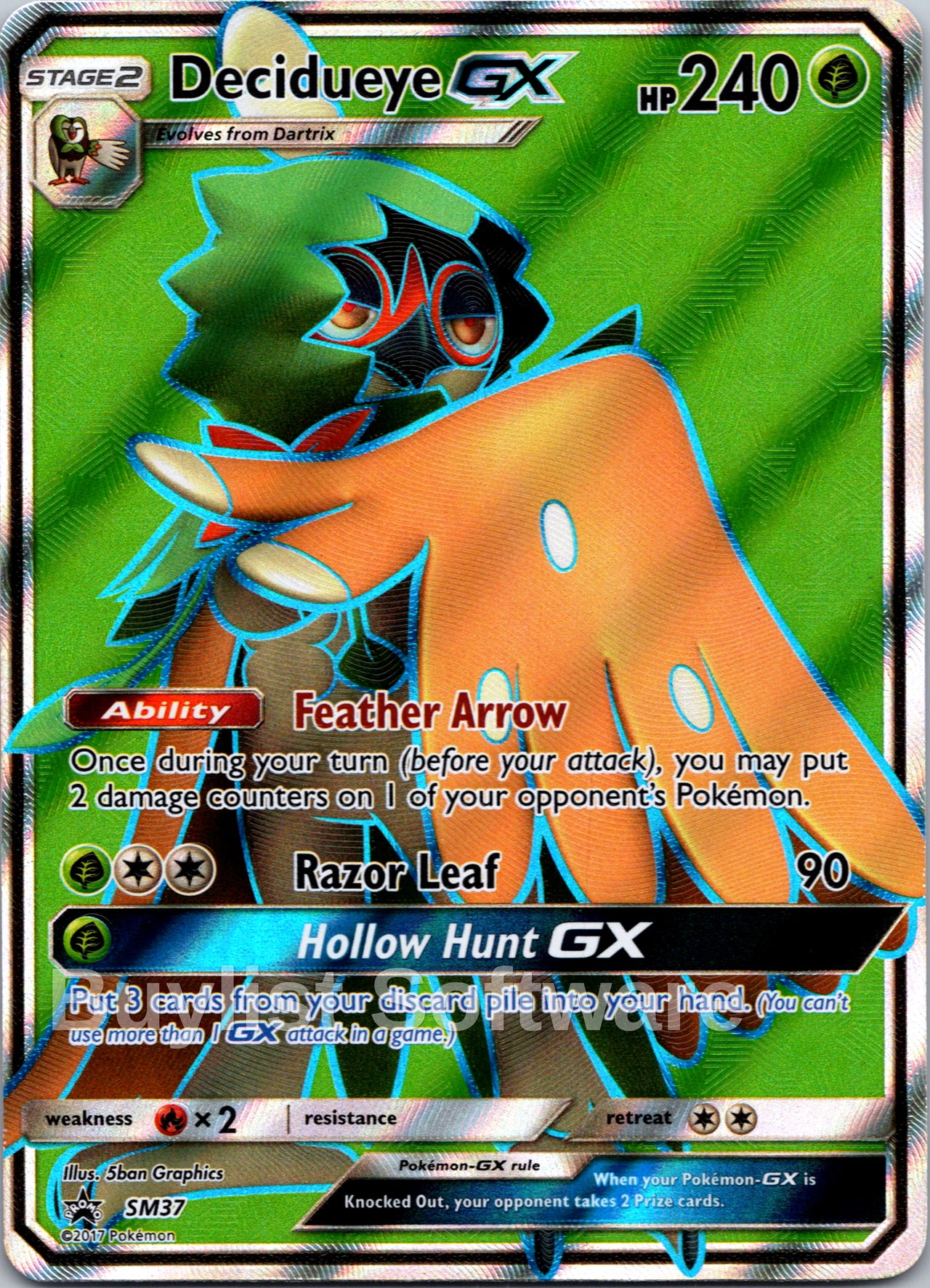 Decidueye GX