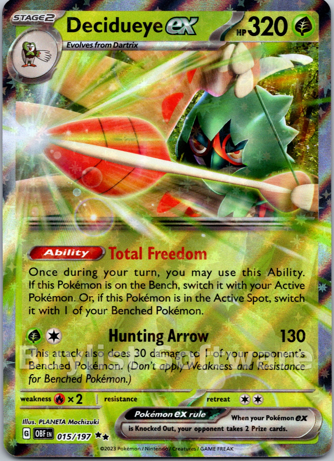 Decidueye ex