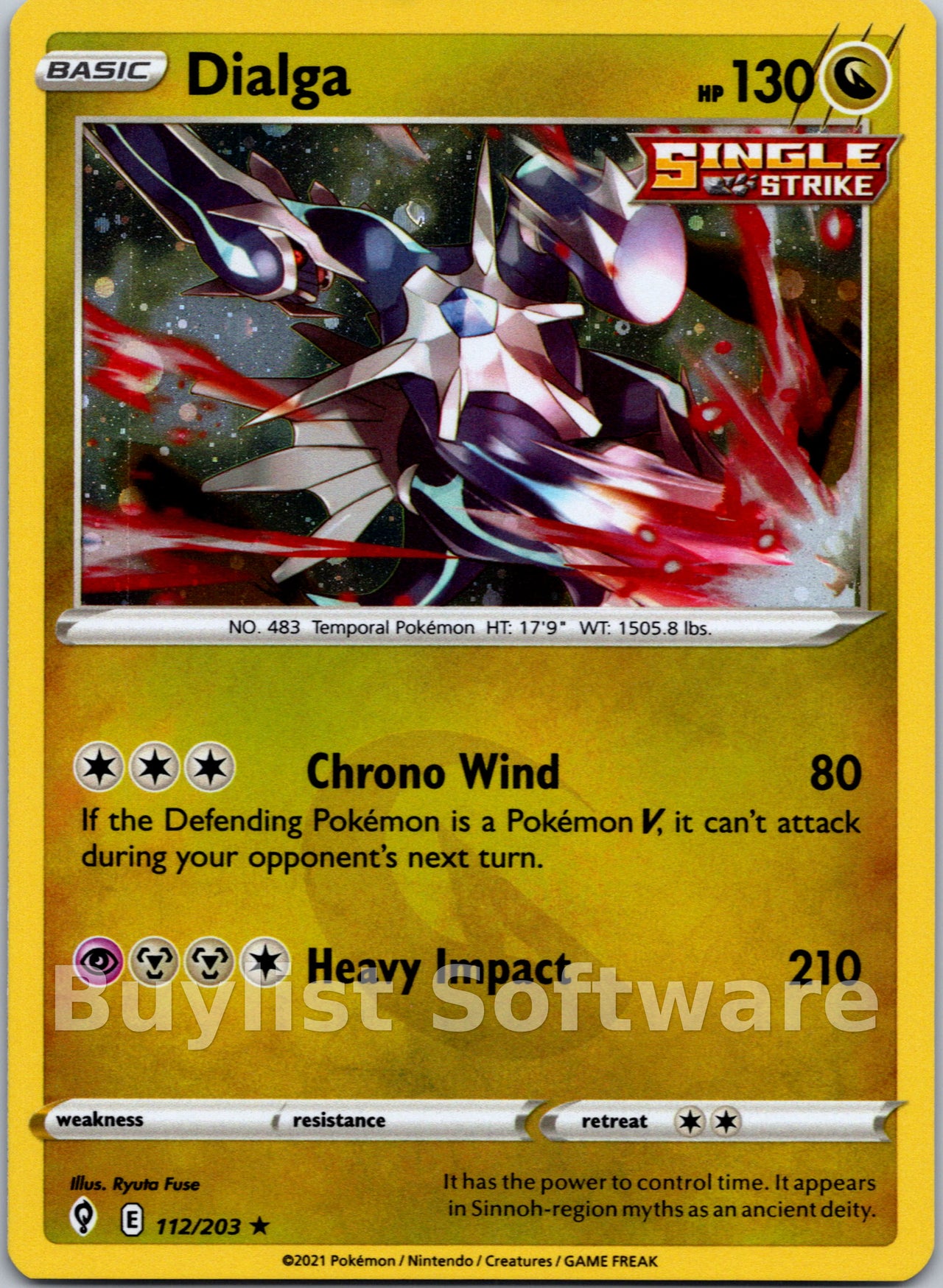Dialga (Cosmos Holo)