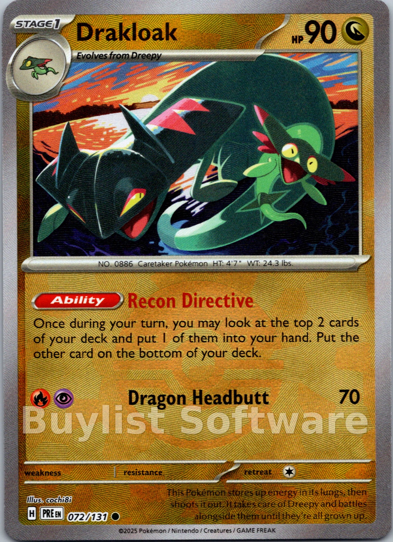 Drakloak (Poke Ball Pattern)