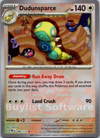 Dudunsparce (Poke Ball Pattern)