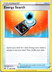 Energy Search