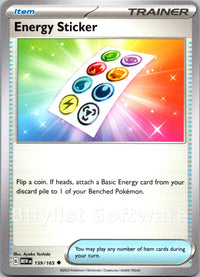 Energy Sticker