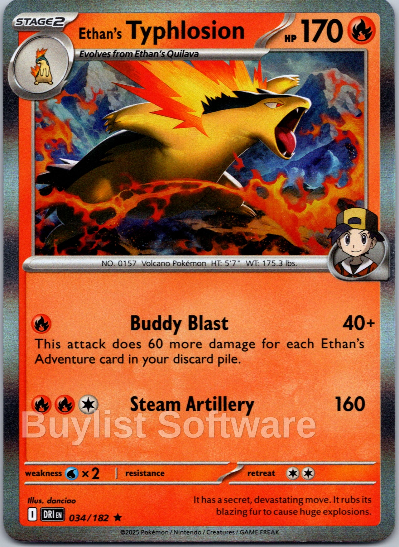 Ethan's Typhlosion
