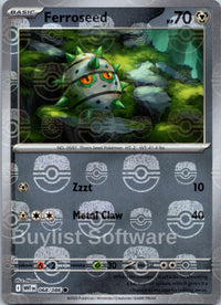 Ferroseed (Master Ball Pattern)