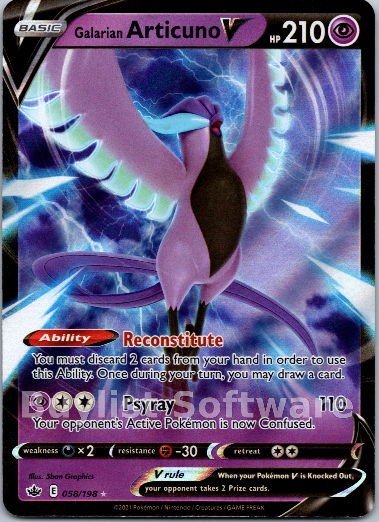 Galarian Articuno V