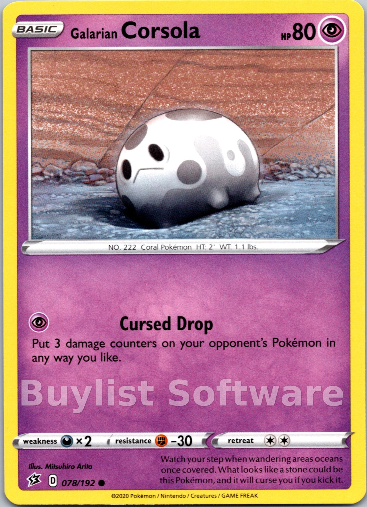 Galarian Corsola