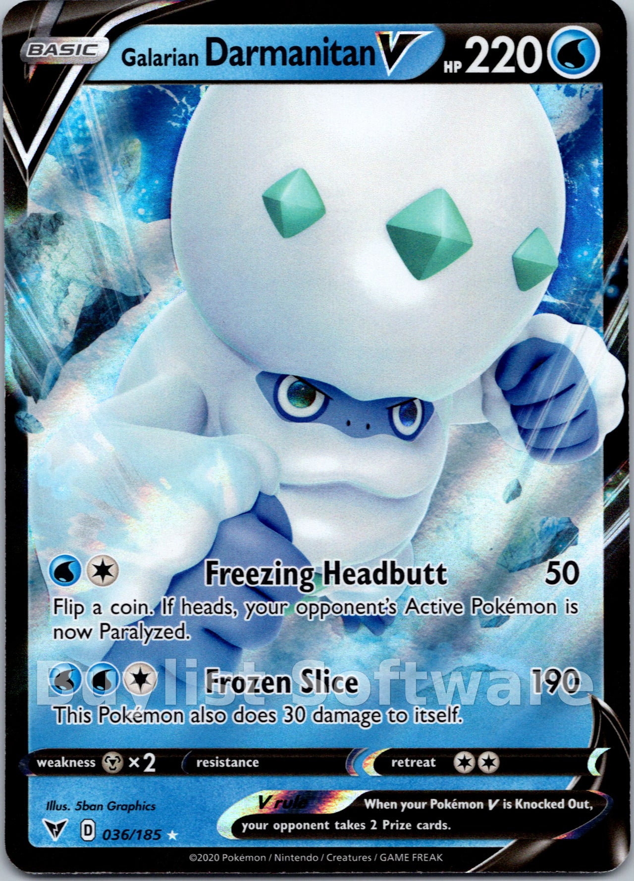Galarian Darmanitan V
