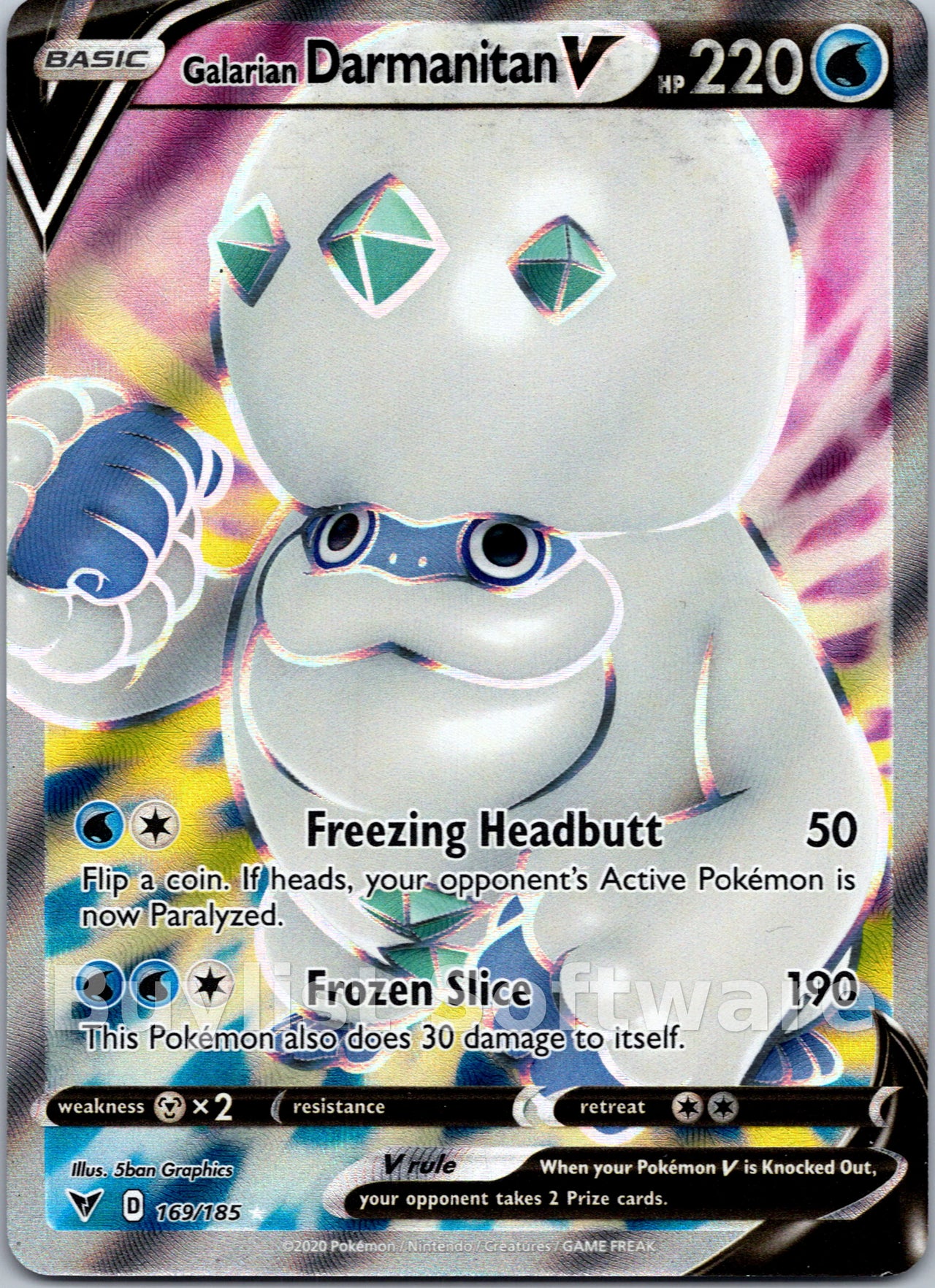 Galarian Darmanitan V