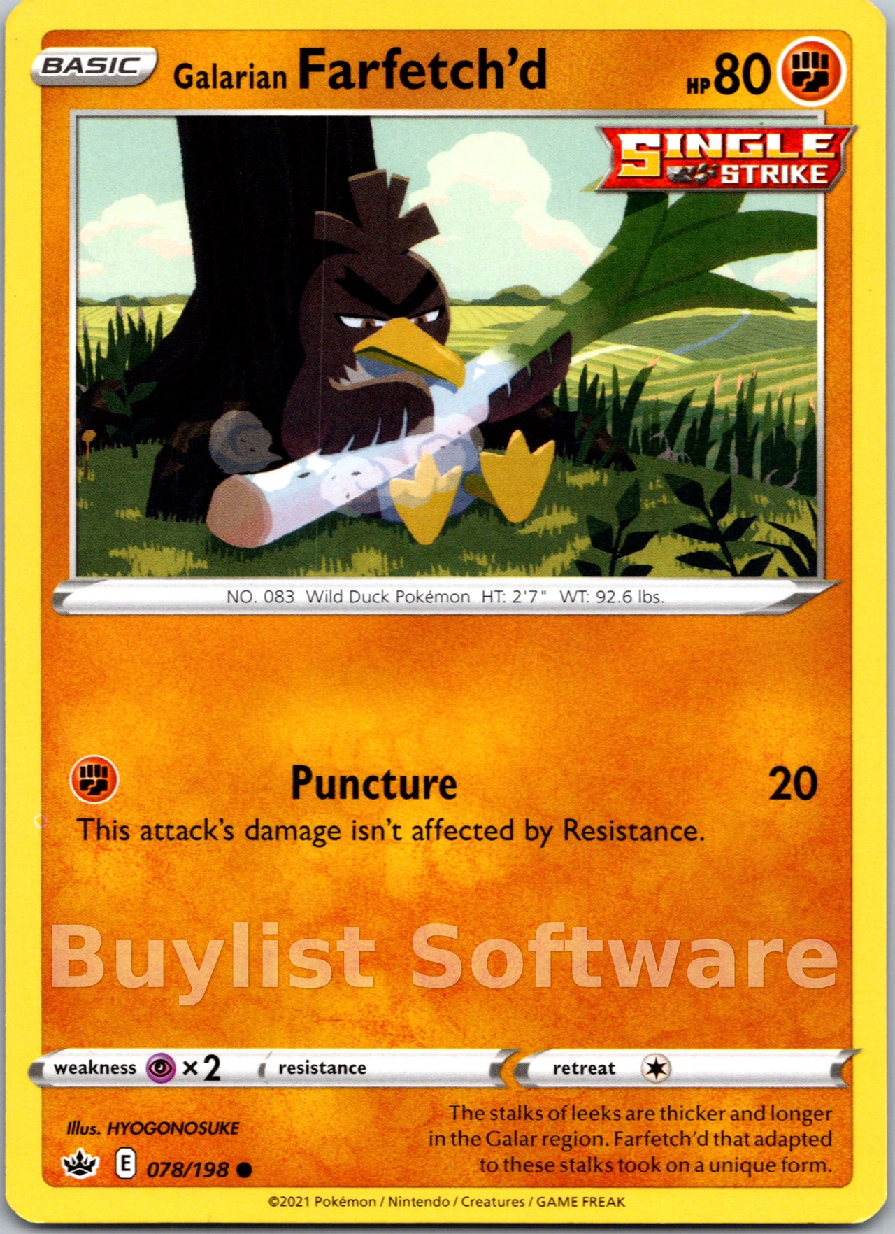 Galarian Farfetch'd