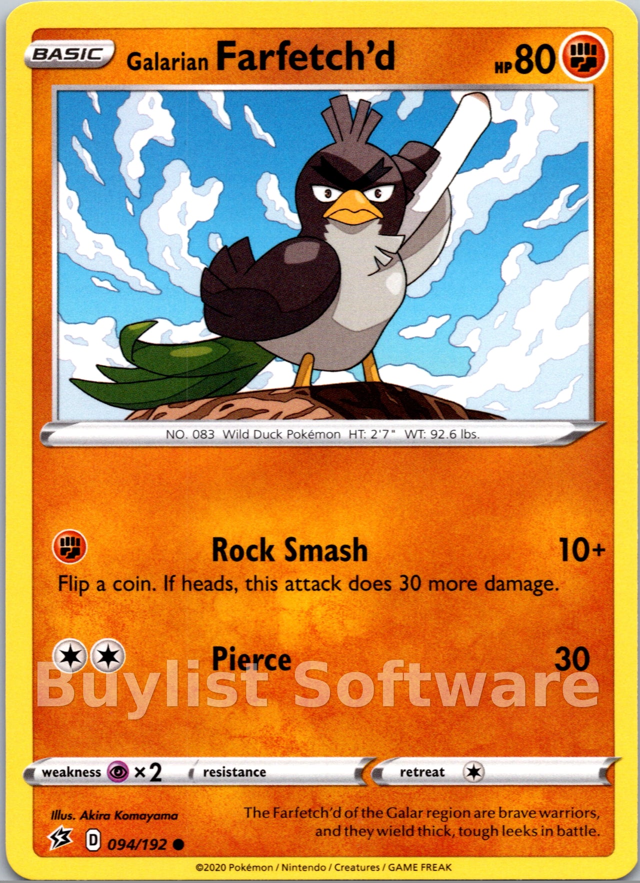 Galarian Farfetch'd