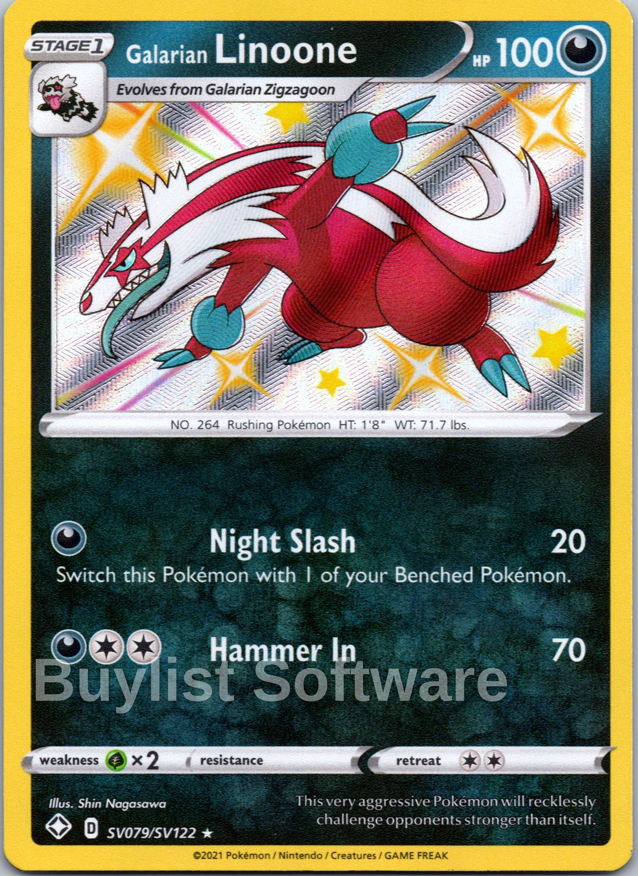 Galarian Linoone
