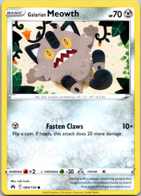 Galarian Meowth
