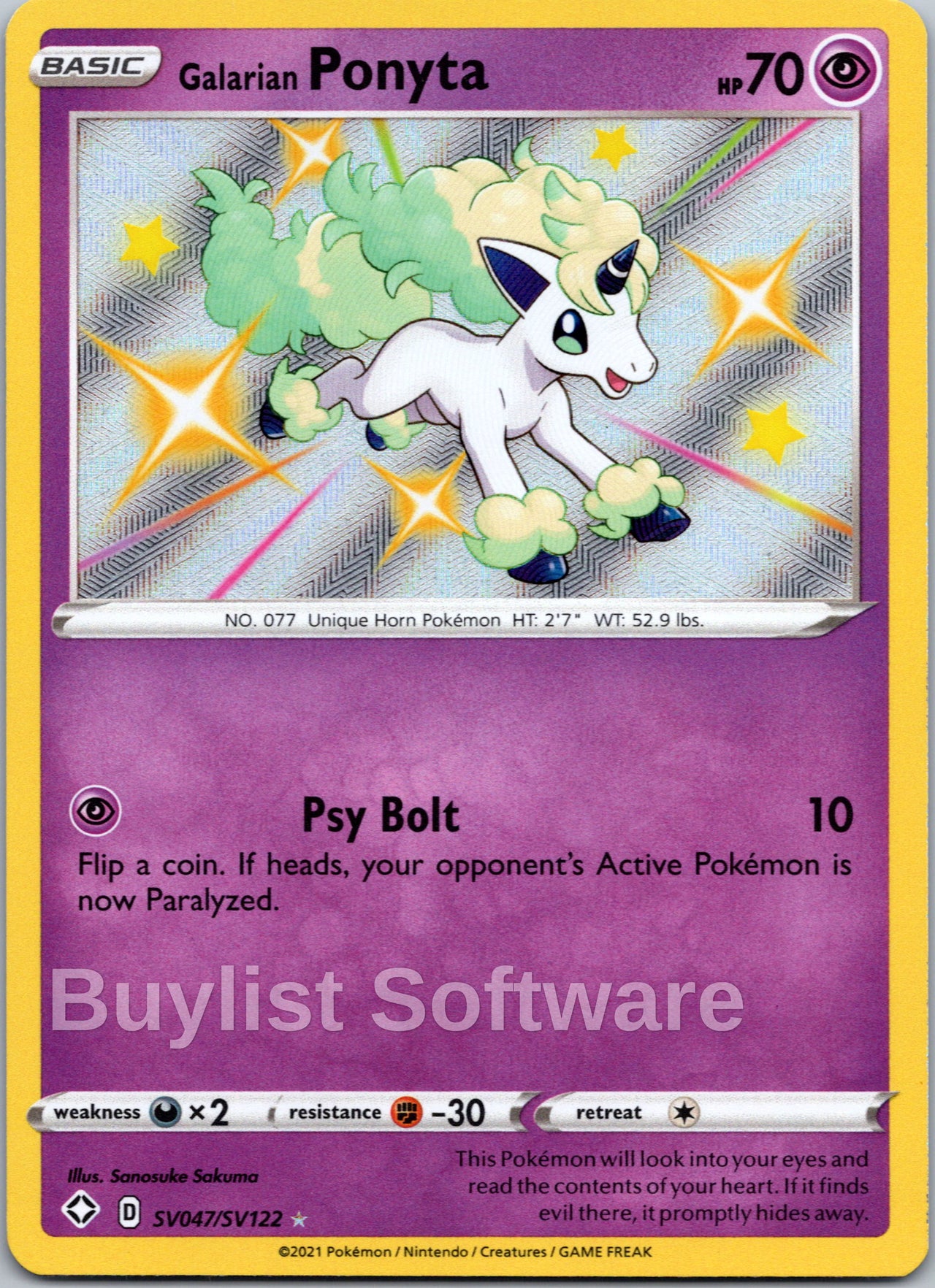 Galarian Ponyta
