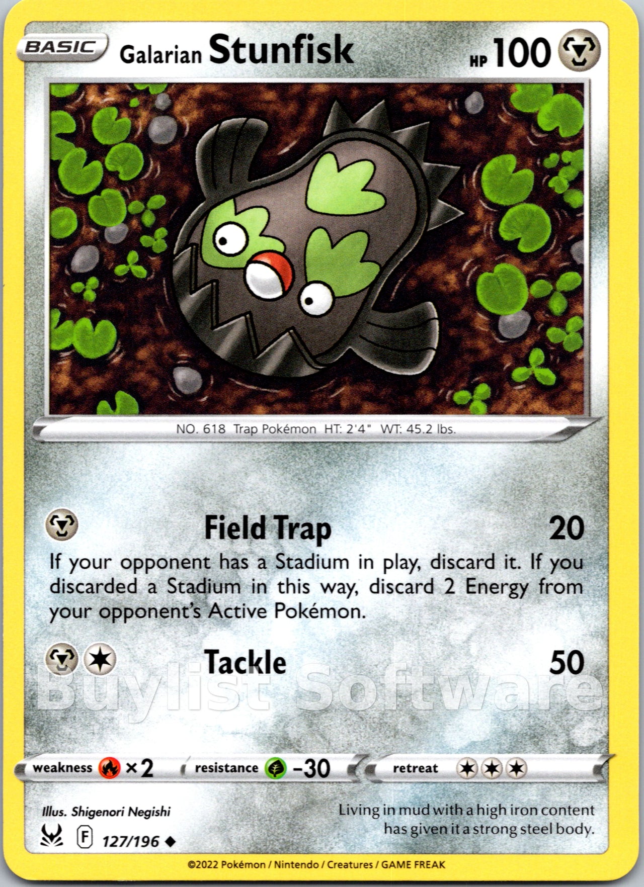 Galarian Stunfisk