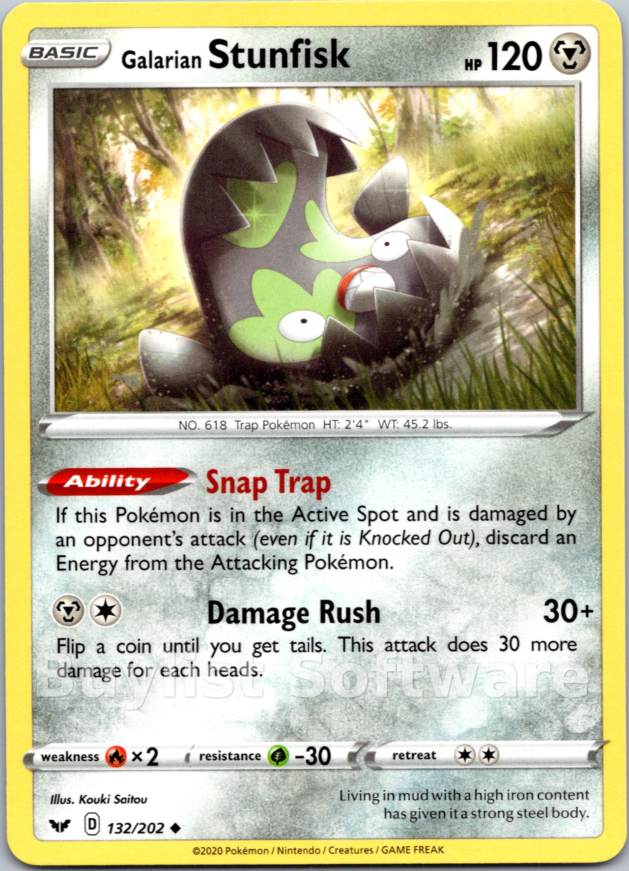 Galarian Stunfisk
