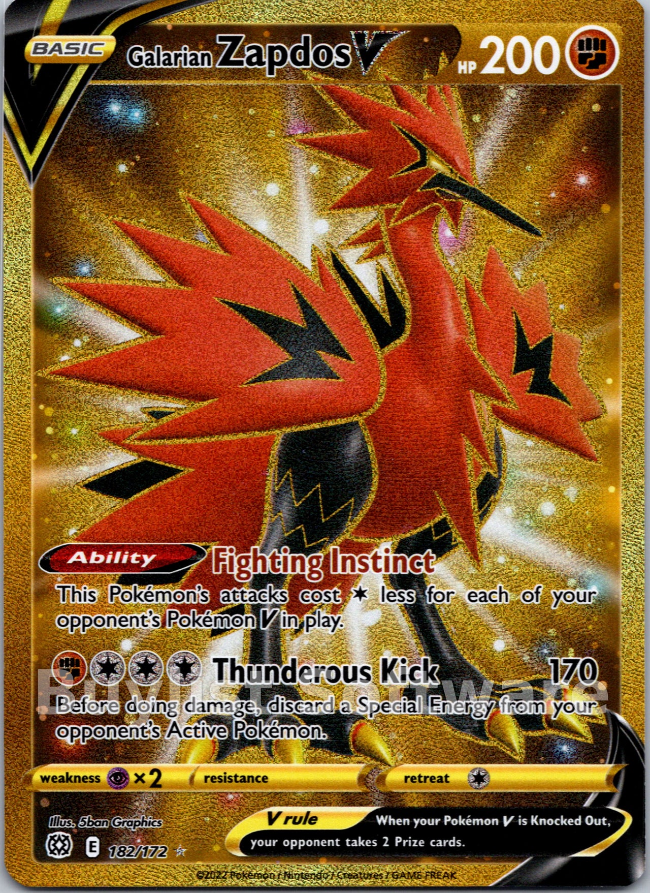 Galarian Zapdos V