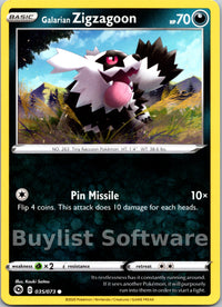 Galarian Zigzagoon