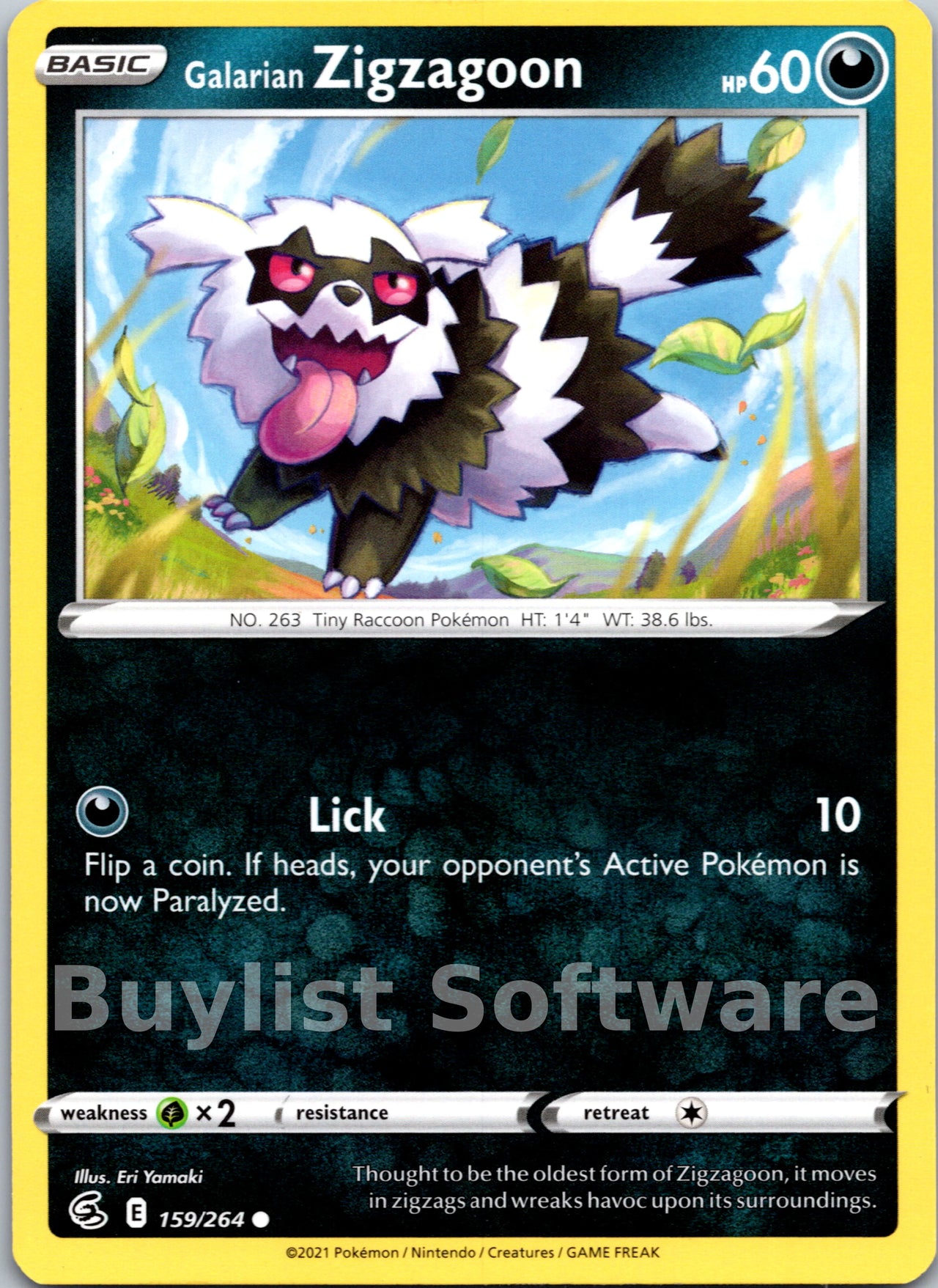 Galarian Zigzagoon
