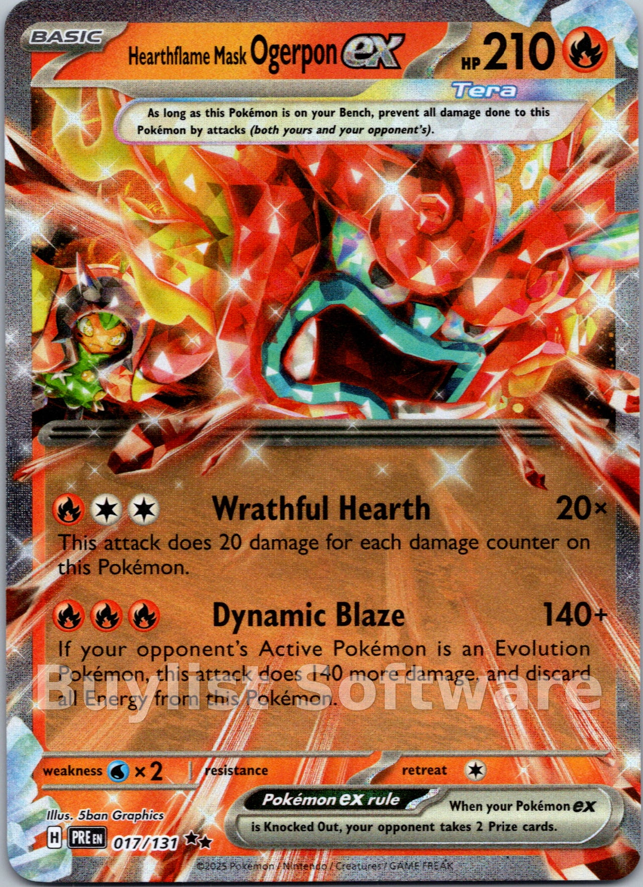 Hearthflame Mask Ogerpon ex