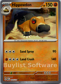 Hippowdon (Master Ball Pattern)