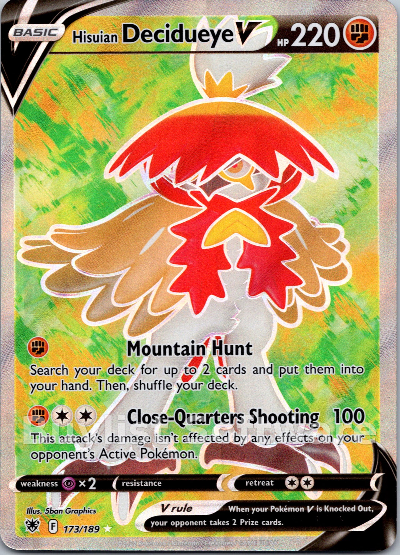Hisuian Decidueye V