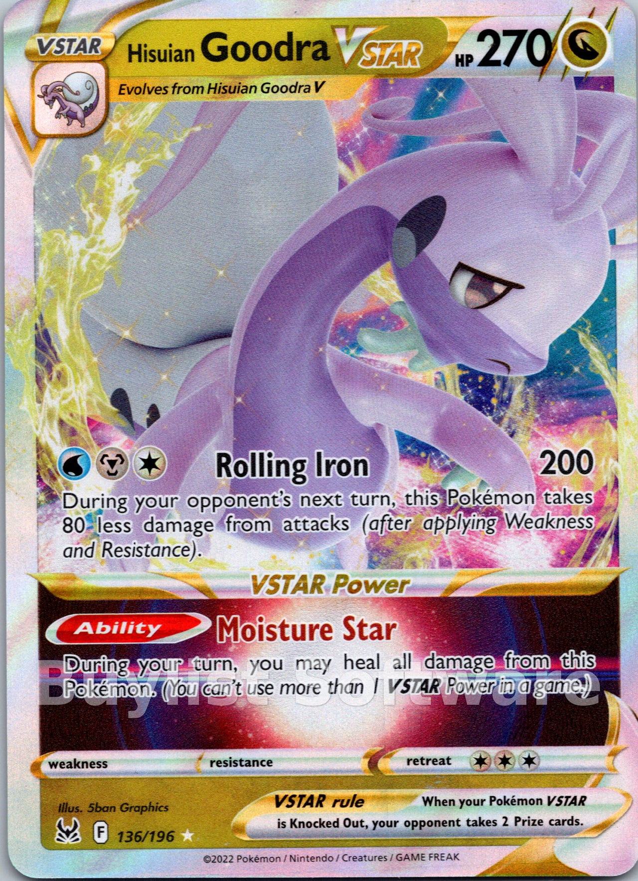 Hisuian Goodra VSTAR