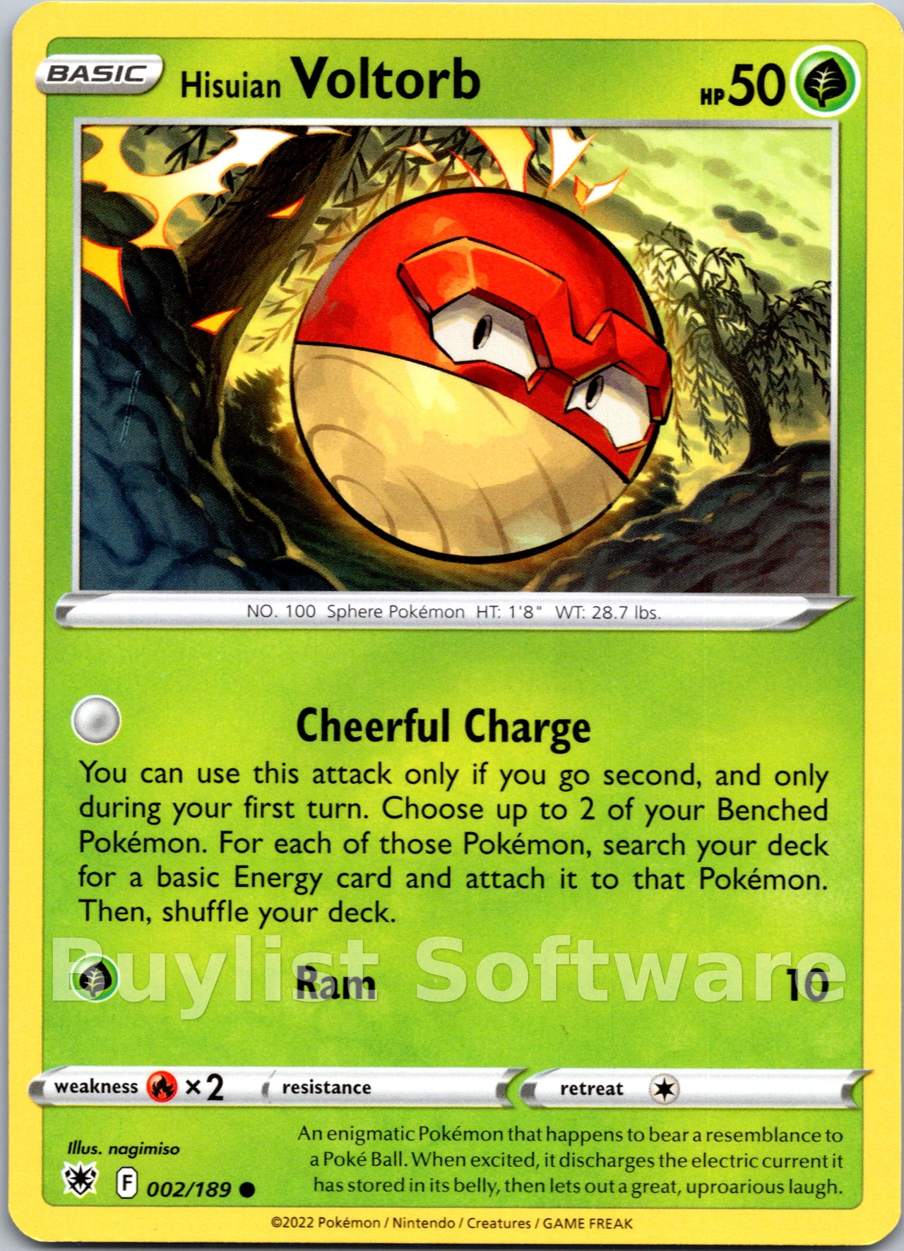 Hisuian Voltorb