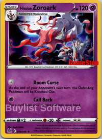 Hisuian Zoroark (Gamestop Exclusive)
