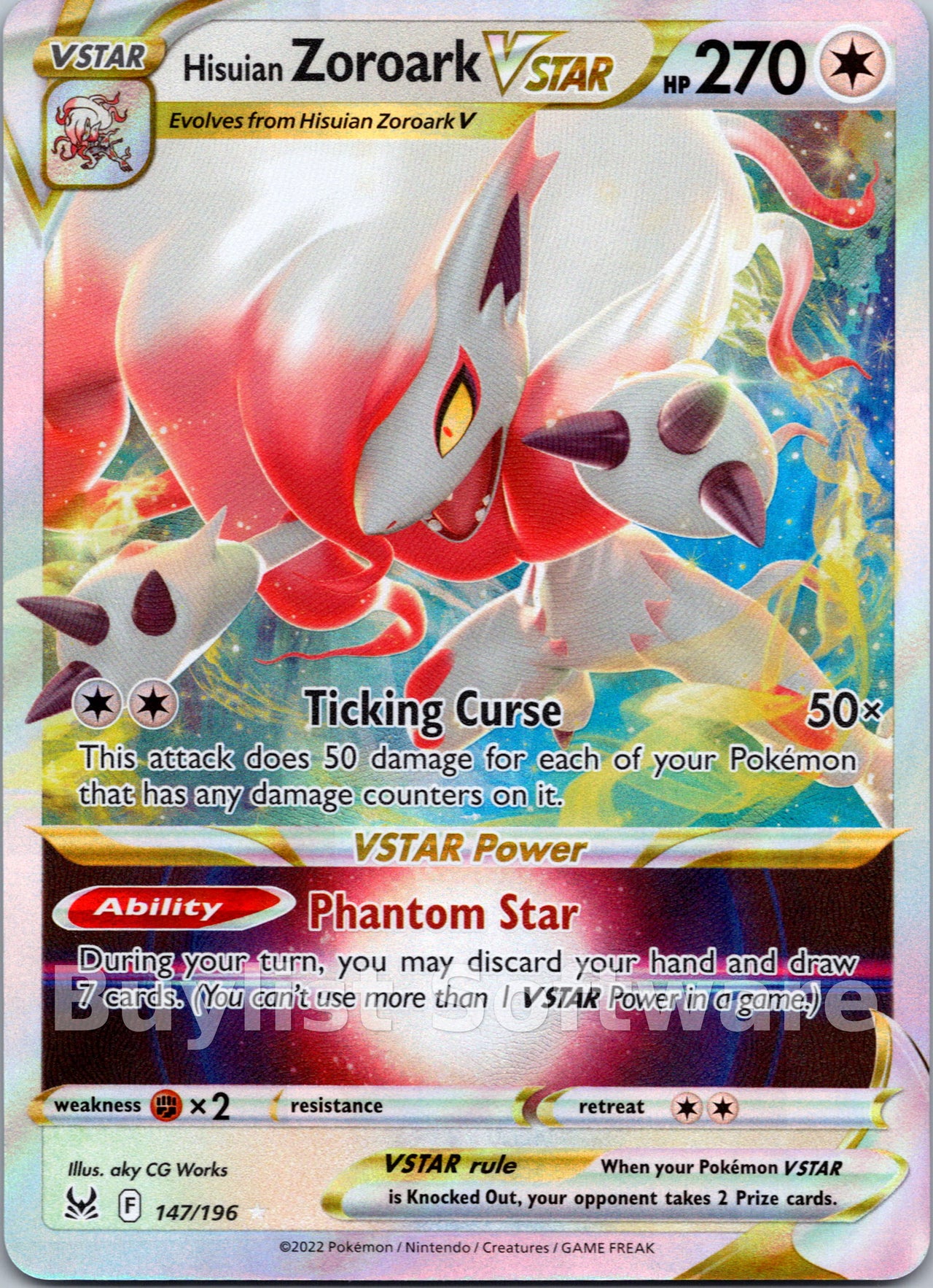 Hisuian Zoroark VSTAR