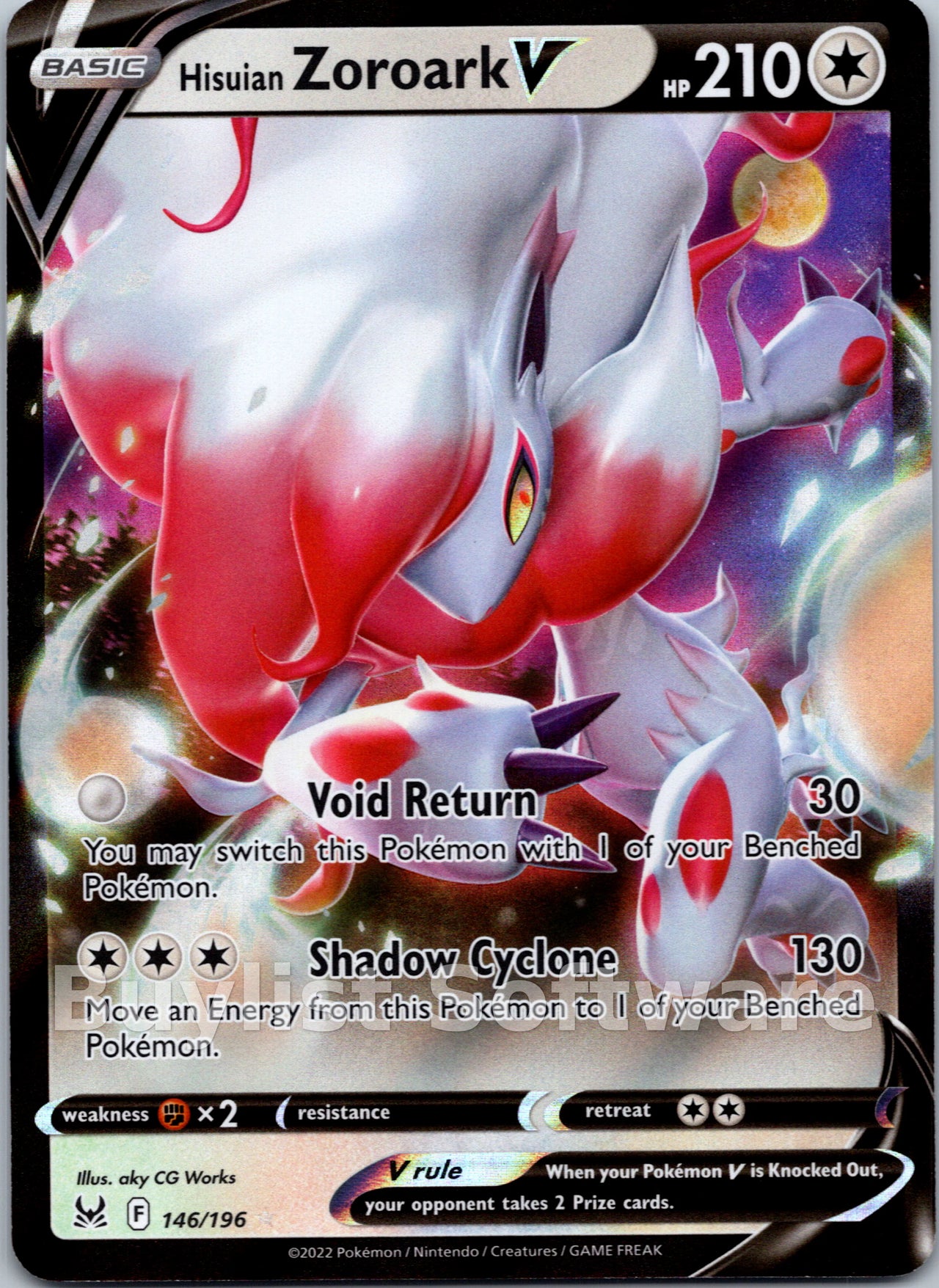 Hisuian Zoroark V