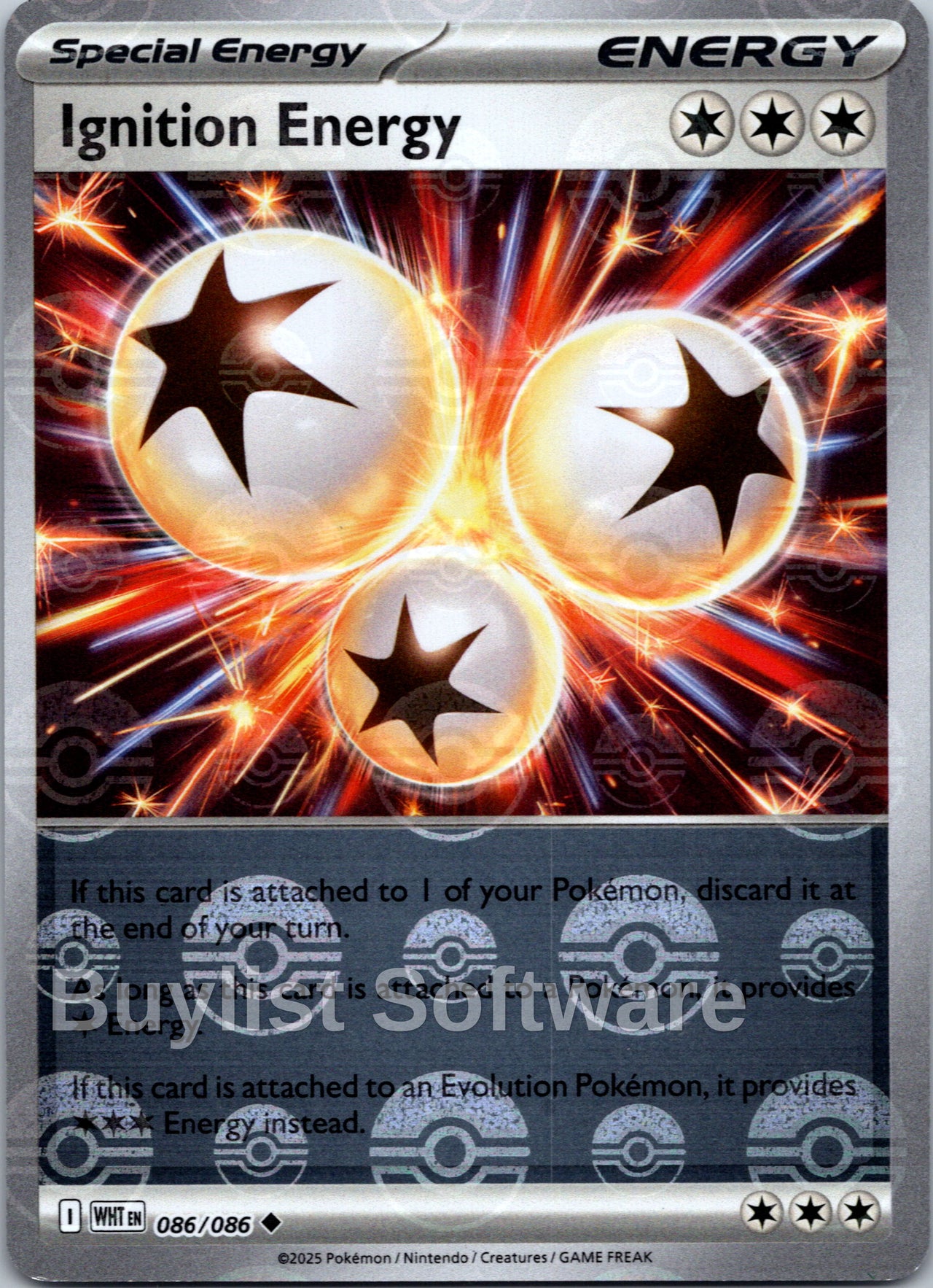 Ignition Energy (Poke Ball Pattern)